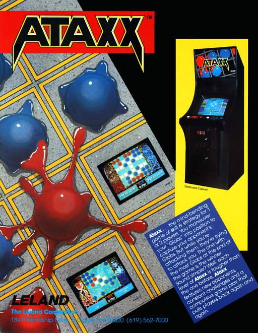 Ataxx (set 2) MAME2003Plus Game Cover